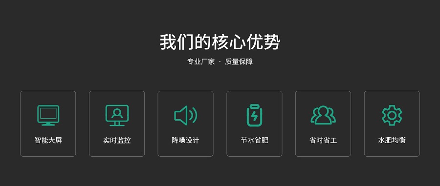 萬棚數據公司無土栽培智能水肥一體機核心技術優勢
